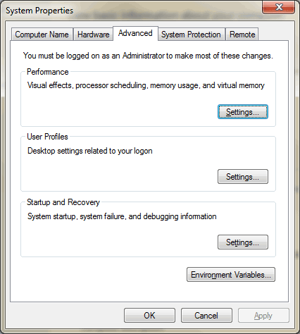 sysinternals suite add environment path